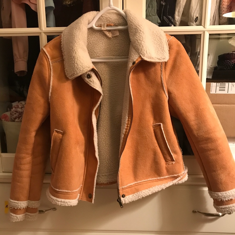 H&M Sherpa-lined Jacket-